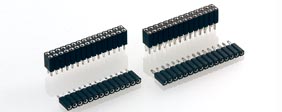 2.54 mm, Solderless compliant press-fit, Mating pin 0.76mm