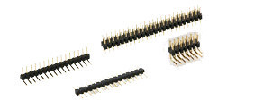 Square pin connectors