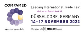 Visit us at COMPAMED, from November 14th to 17th 2022, Booth 8a K37
