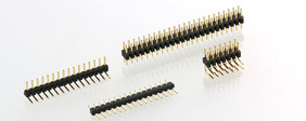 2 mm, Right angle solder tail, Square pin diam. 0.5 mm